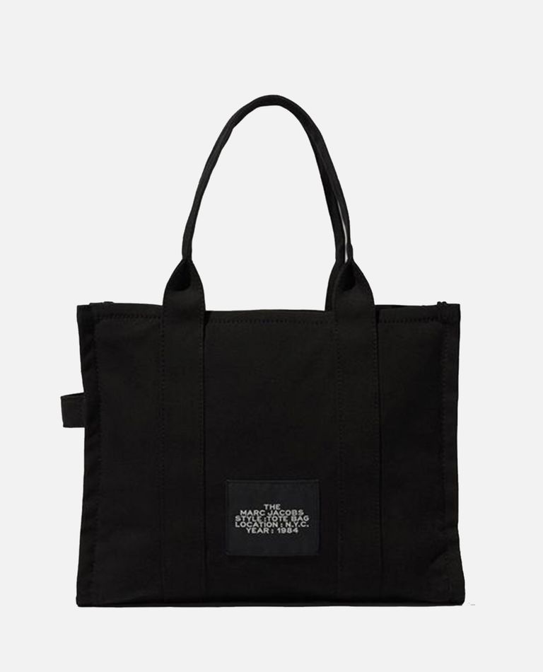 Marc Jacobs The Large Canvas Tote Bag In Black