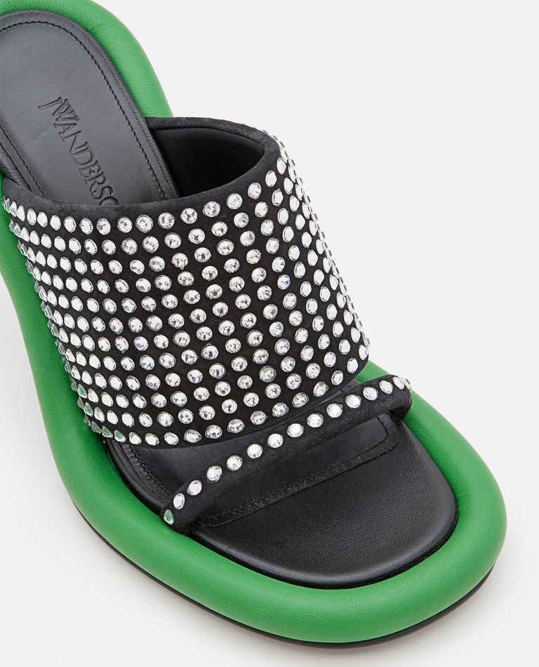 【送料&関税込】J.W. Anderson 90mm Bumper Strass Mules 90MM BUMPER STRASS MULES da Donna - JW Anderson in saldo | Biffi