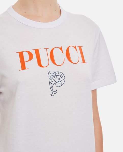 EMILIO PUCCI Printed jersey T-shirt