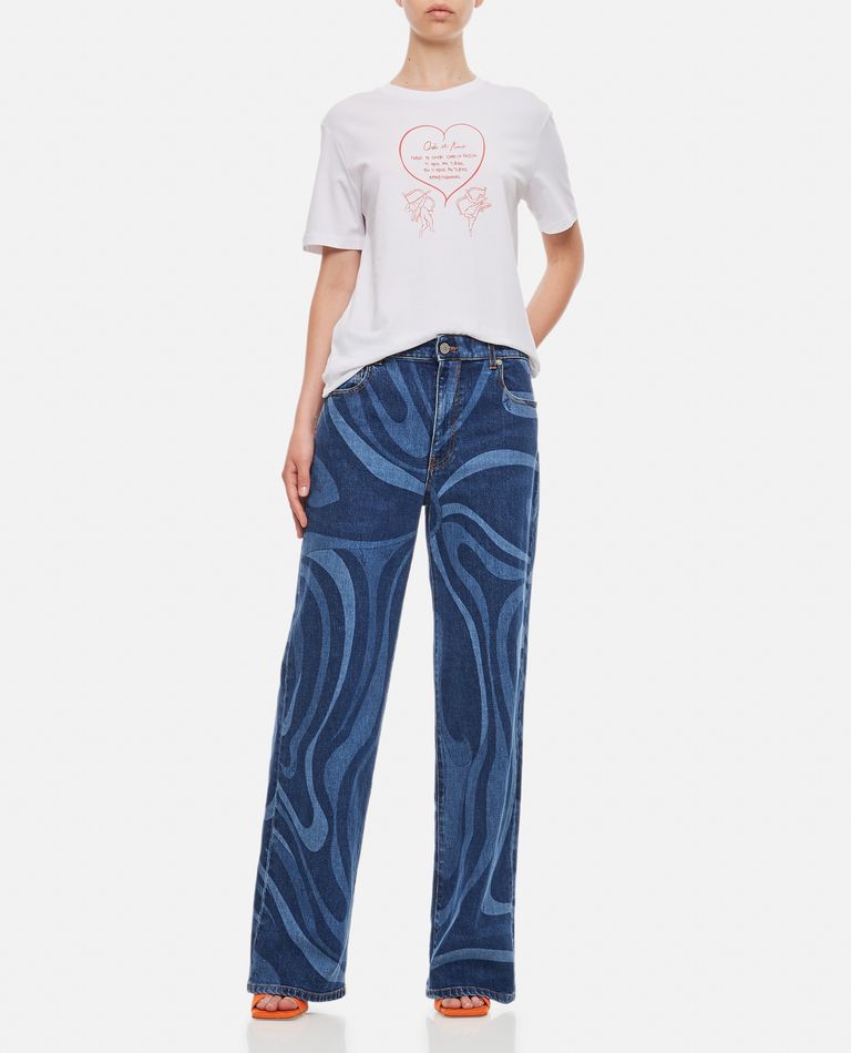 Marco Rambaldi Woman T-shirt White Size L Organic Cotton In White