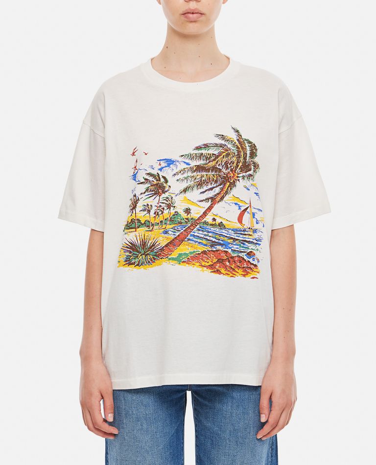 Bode New York  ,  Cotton Island T-shirts  ,  Bianco XS