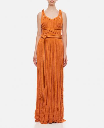 Kasia Kulenty - NISIA GOWN HAND DYED COTTON LONG DRESS