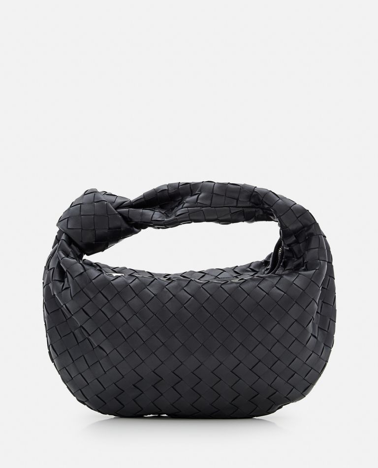 Bottega Veneta  ,  Teen Jodie Leather Handbag  ,  Black TU