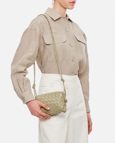 Loop Mini Intrecciato-leather Cross-body Bag in 2023