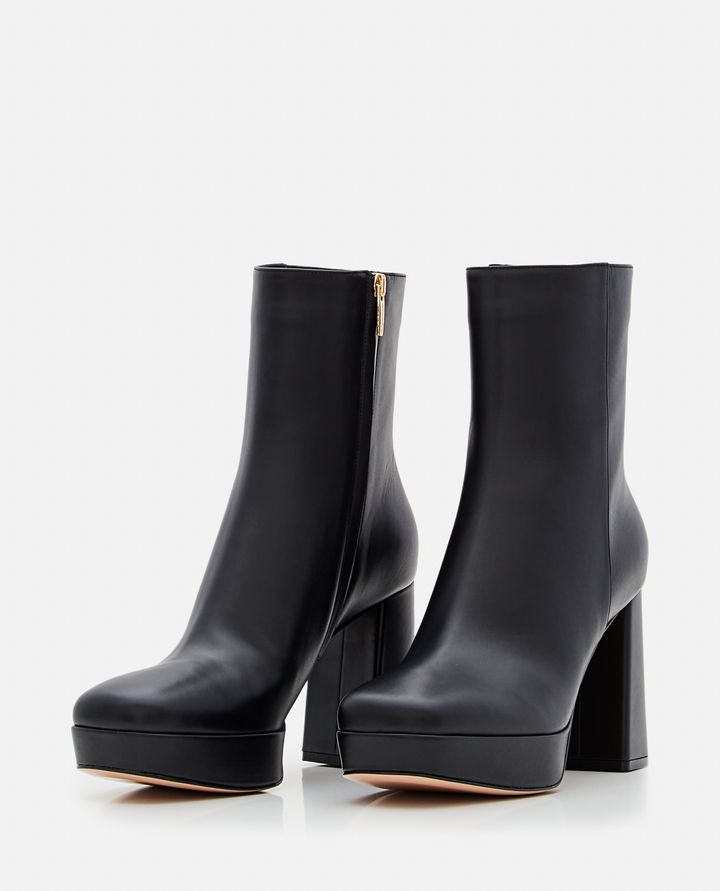 Gianvito Rossi - DAISEN HEELED LEATHER BOOTS_2