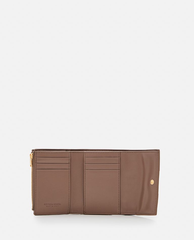 TRI-FOLD LEATHER WALLET for Women - Bottega Veneta | Biffi