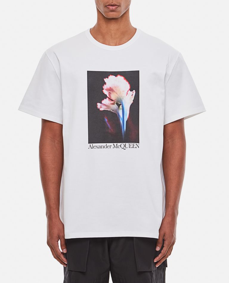 Alexander McQueen  ,  Oversize Cotton T-shirt  ,  White M