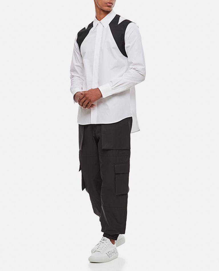 Alexander McQueen  ,  Printed Harness Shirt  ,  White 16
