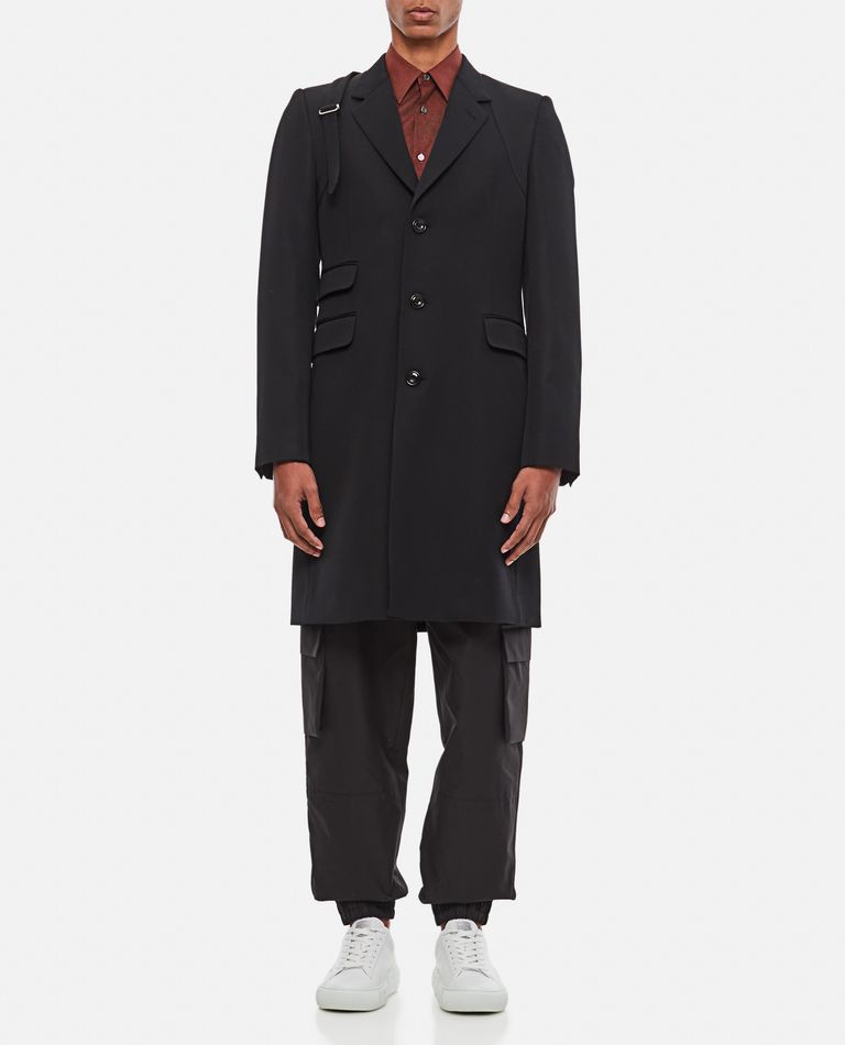 Alexander McQueen  ,  Harness Coat  ,  Black 48