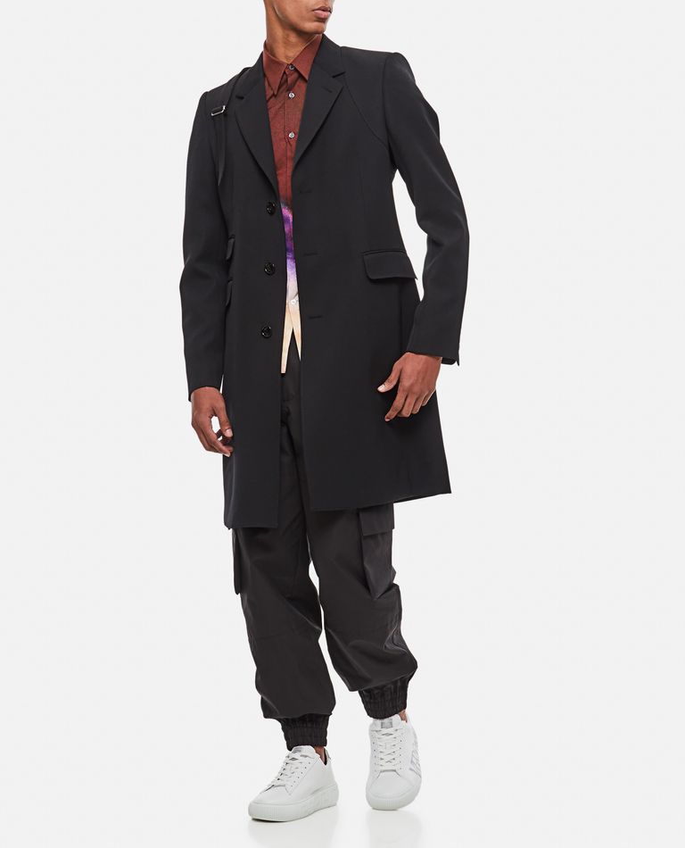 Alexander McQueen  ,  Harness Coat  ,  Black 48