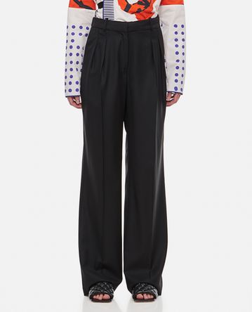 Loulou Studio - SBIRU WOOL TROUSERS
