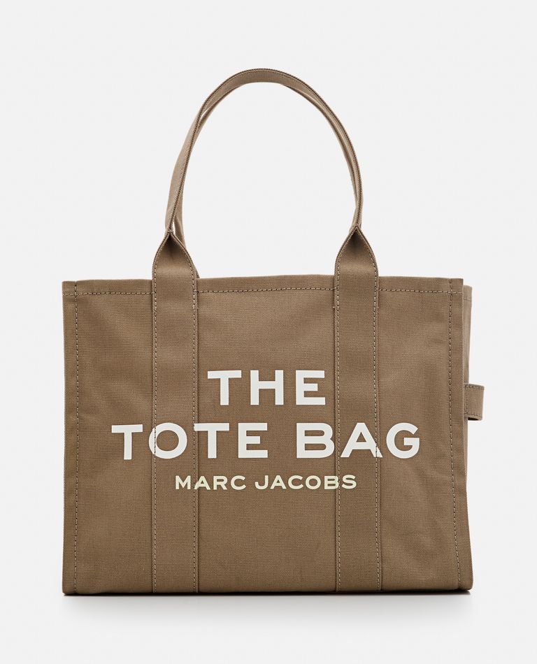 Shop Marc Jacobs The Large Canvas Tote Bag In Green