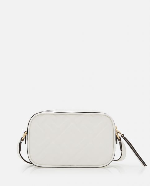 Fendi | Embossed Leather Camera Bag | White Tu