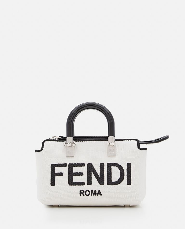 Fendi  ,  By The Way Leather Mini Bag  ,  White TU