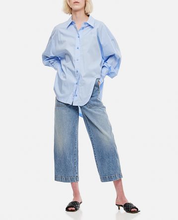 Khaite - HEWEY HIGH WAISTED STUDDED JEANS