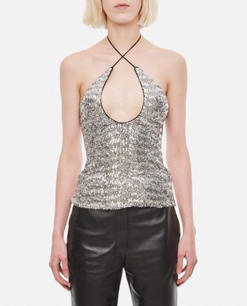 The Attico - ALIX SEQUINED TOP