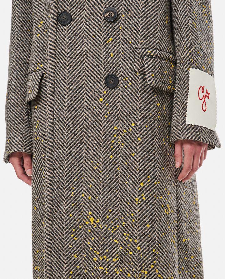 Golden Goose - DOUBLE BREASTED WOOL COAT_4