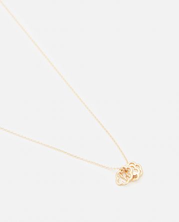 Croissant 9 Kt Gold Necklace in Gold - Aliita