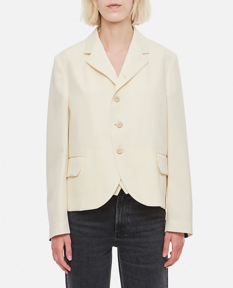 WOOL GABARDINE JACKET