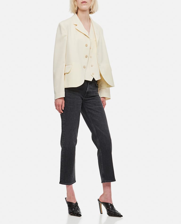 WOOL GABARDINE JACKET for Women - Comme Des Garçons Girl