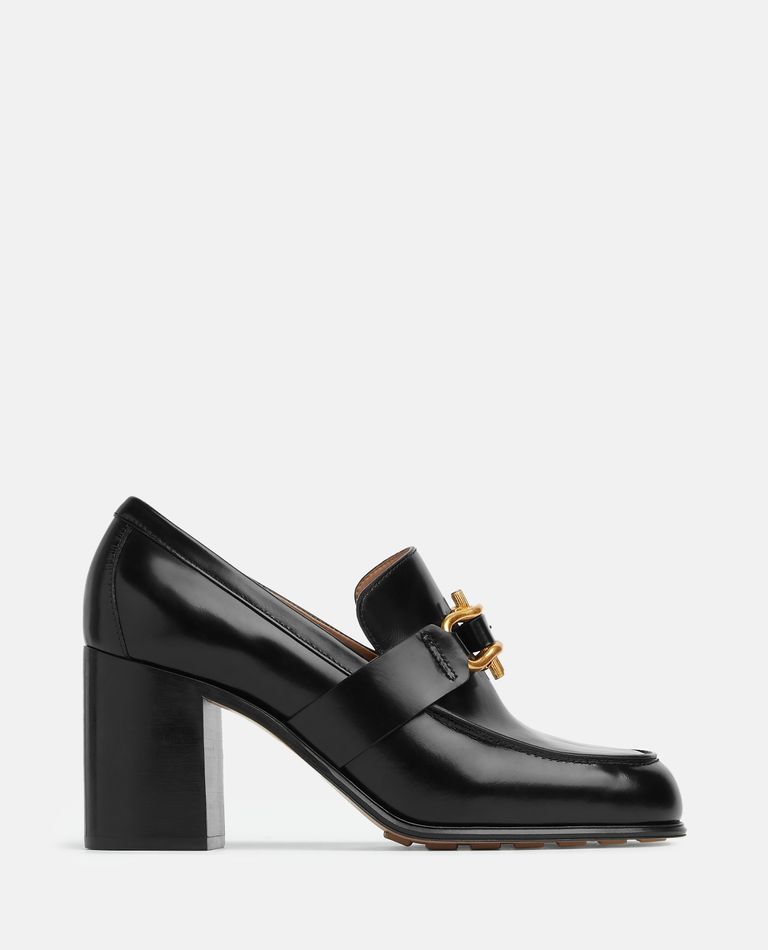 Shop Bottega Veneta 70mm Monsieur Slip-on Pump Loafers In Black