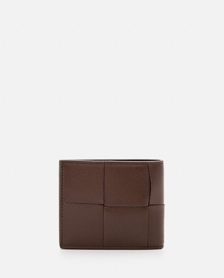 Bottega Veneta  ,  Intrecciato Wallet Urban Leather  ,  Brown TU