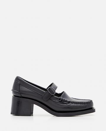 Hereu - 50MM BLANQUER LEATHER MARY JANE LOAFERS