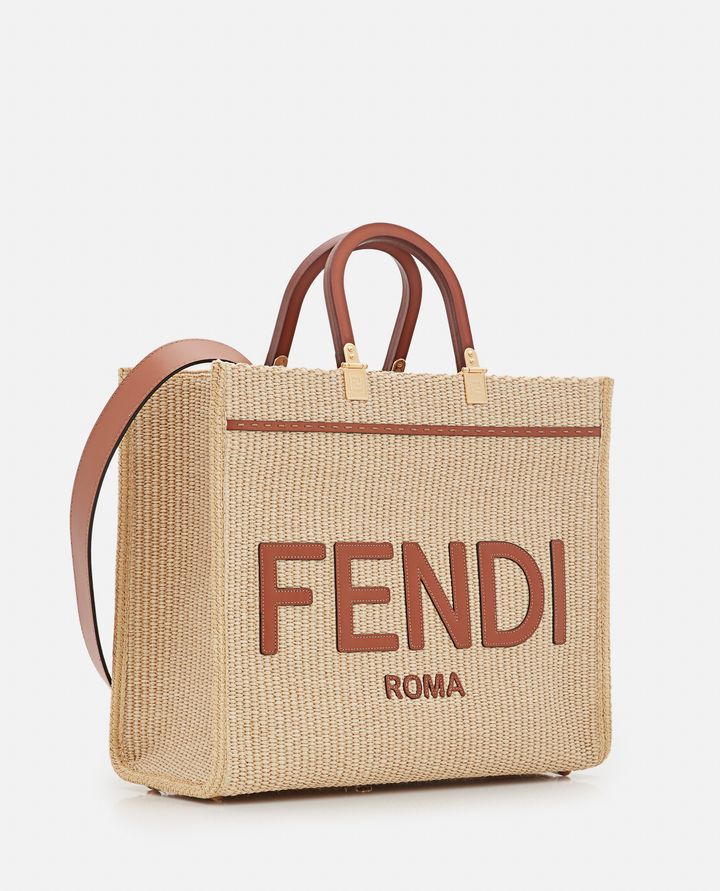 RAFFIA SUNSHINE TOTE BAG for Women - Fendi | Biffi