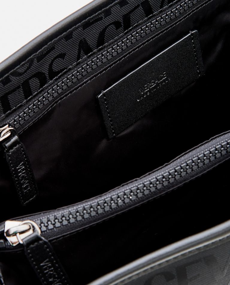 VERSACE 10141001A133091E01V 関税送料込 LARGE MESSENGER FABRIC NYLON VERSACE for Men - Versace sale