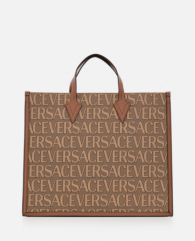 Versace Canvas Tote Bag