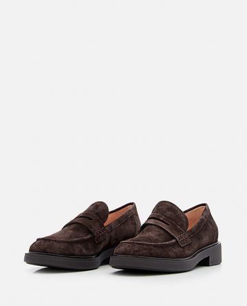 Gianvito Rossi - HARRIS SUEDE LOAFERS