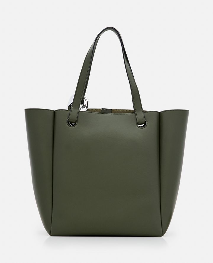 JW Anderson - CHAIN CABAS LEATHER TOTE BAG_4