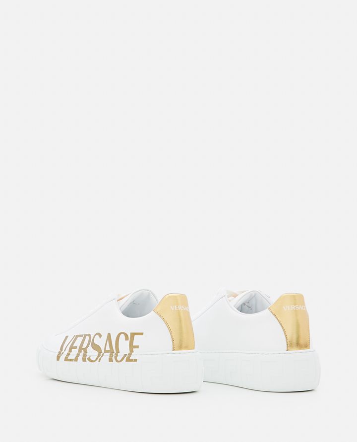 Versace - SNEAKERS CALF LEATHER_3