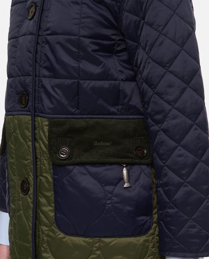 Barbour - BARBOUR BY ALEXA CHUNG HILDA QUILTED COAT_4
