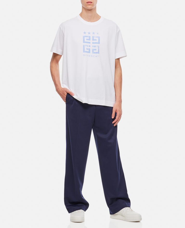 MSGM  ,  Straight Fit Trousers  ,  Blue 48