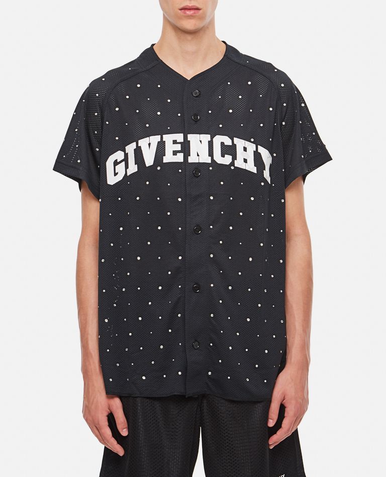 Givenchy  ,  Baseball Oversized Ls Shirt  ,  Black S