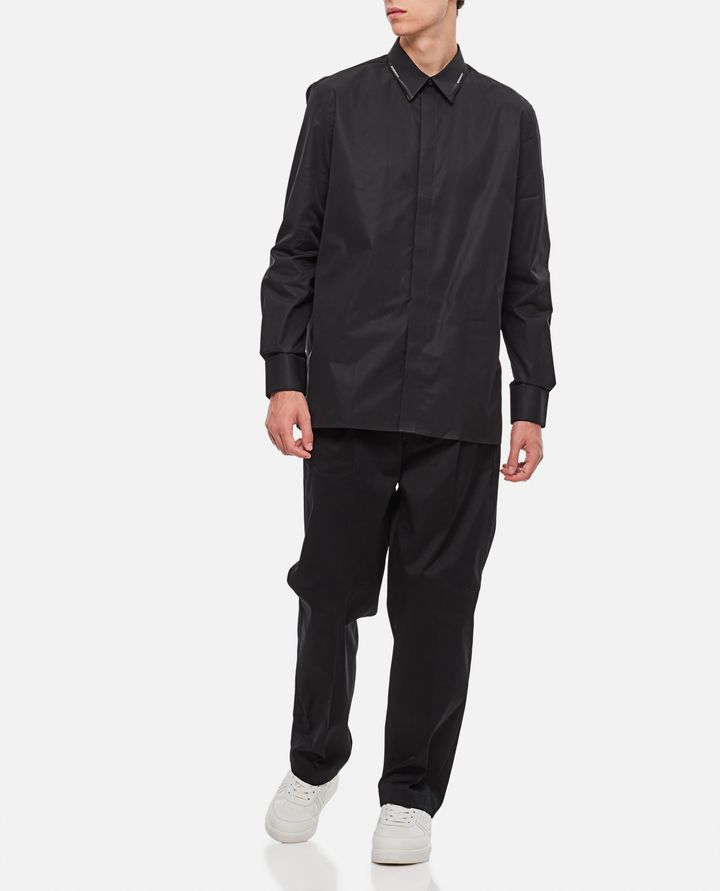 Givenchy - CONTEMPORARY FIT SHIRT WITH COLLAR DETAIL_2