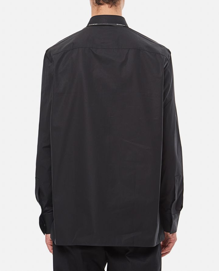 Givenchy - CONTEMPORARY FIT SHIRT WITH COLLAR DETAIL_3