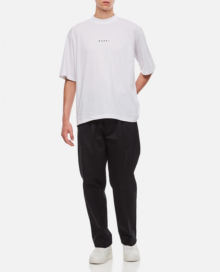 Marni  ,  Cotton T-shirt  ,  White 46