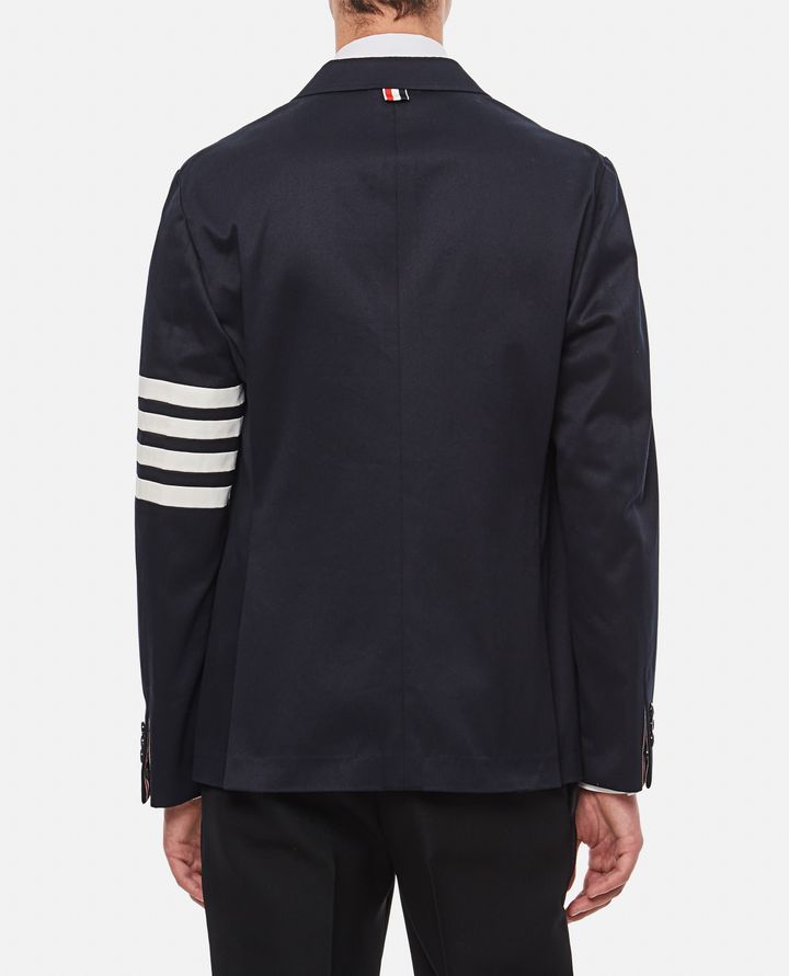 Thom Browne - UNCONSTRUCTERED CLASSIC SPORT JACKET W/ 4 BAR IN COTTON TW_5