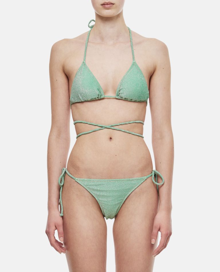Reina Olga  ,  Miami Lurex Bikini Set  ,  Green 1