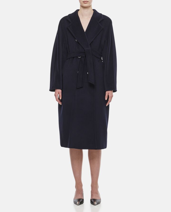 Max Mara - MADAME WOOL AND CASHMERE LONG BELTED COAT_5