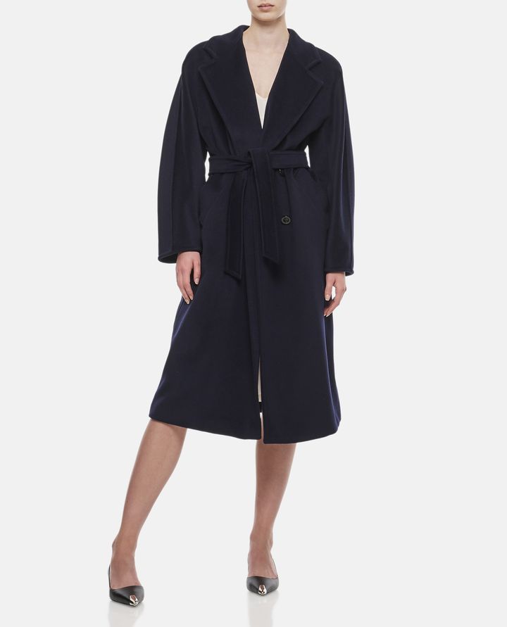 Max Mara - MADAME WOOL AND CASHMERE LONG BELTED COAT_2