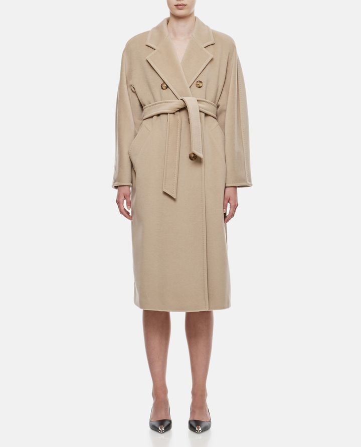 Max Mara - CAPPOTTO LUNGO MADAME CON CINTURA IN LANA E CASHMERE_1
