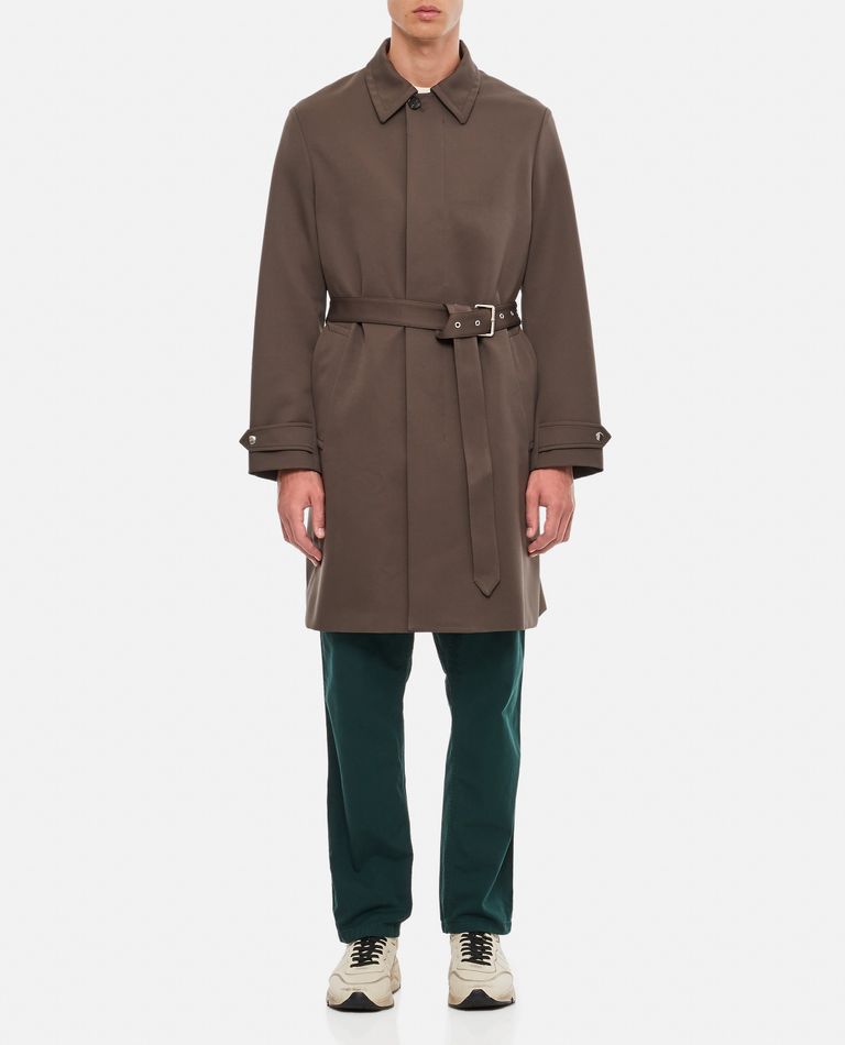 Lanvin  ,  Raincoat In Technical Tailoring  ,  Grey 50