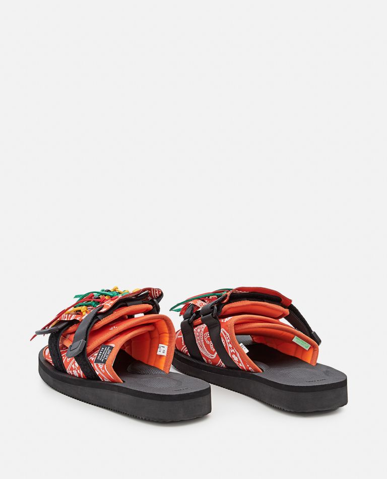 SUICOKE X ALANUI MOTO FRINGED SLIDES for Women Alanui sale Biffi