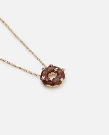 Aliita - DONUTS YELLOW GOLD NECKLACE
