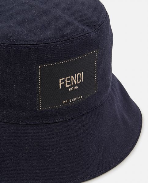 Shop FENDI Bucket Hats Wide-brimmed Hats (FXQ979ANDZF1KVY) by