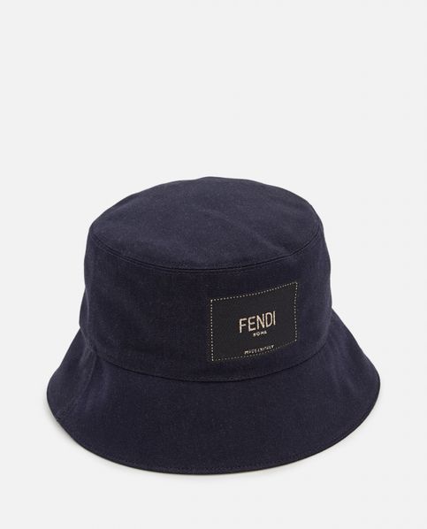 DENIM BUCKET HAT for Men - Fendi sale