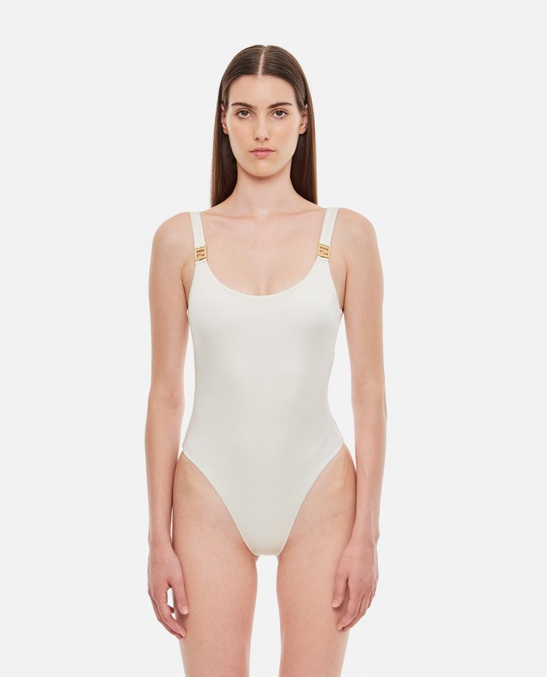 Fendi  ,  Onepiece Lycra Swimsuit  ,  White 42